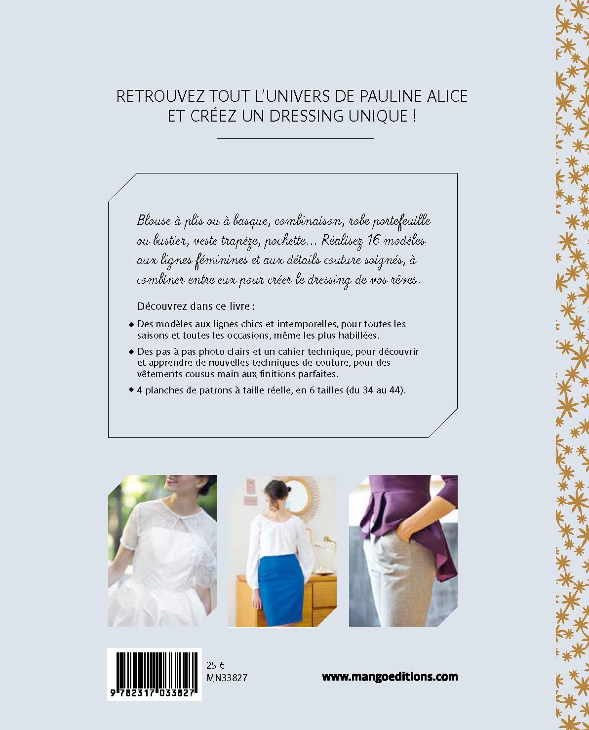 Ma garde-robe Pauline Alice -dos couv-La Boutik Creative de Rives