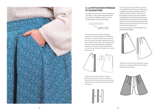 Une jupe longue pour toutes - P92 93 - La Boutik Creative de Rives