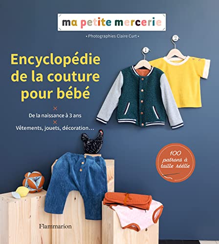 Encyclopédie de la couture pour bébé - couv- La Boutik Creative de Rives
