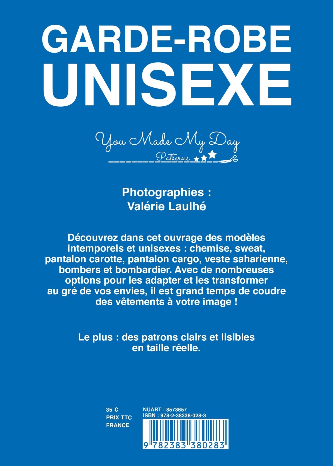 Garde robe unisexe -dos couv- La Boutik Creative de Rives