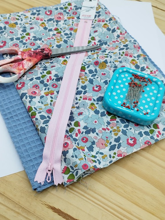 Tuto trousse Gaelle - A4 - Tuto Couture La Boutik Creative de Rives