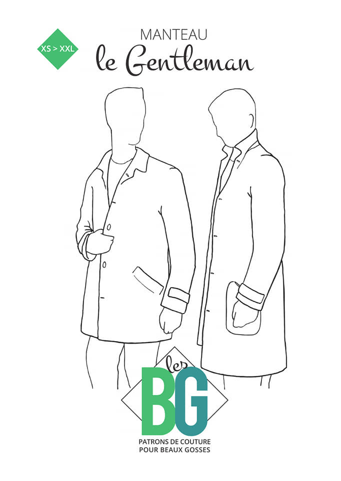Manteau le Gentleman - Patron les BG