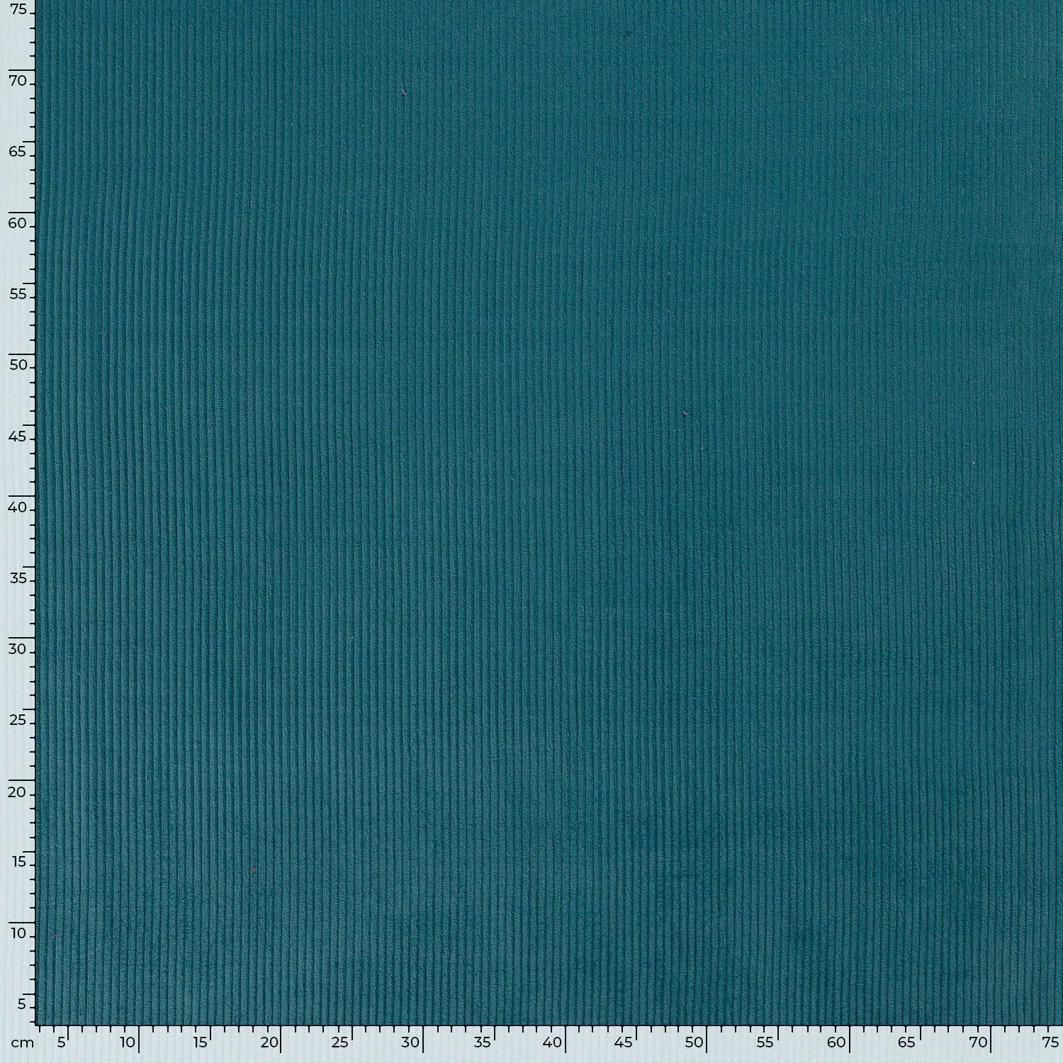 Tissu velours côtelé pétrole -3- La Boutik Creative de Rives