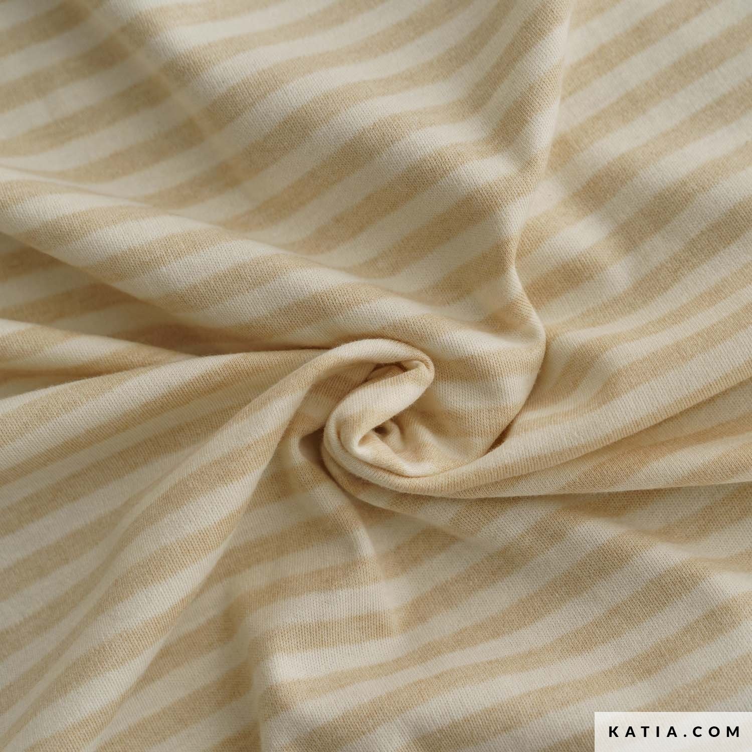 Jersey de coton bio Big stripes -1- Tissu La Boutik Creative de Rives