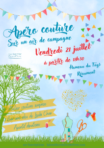 Apero couture 21 Juillet