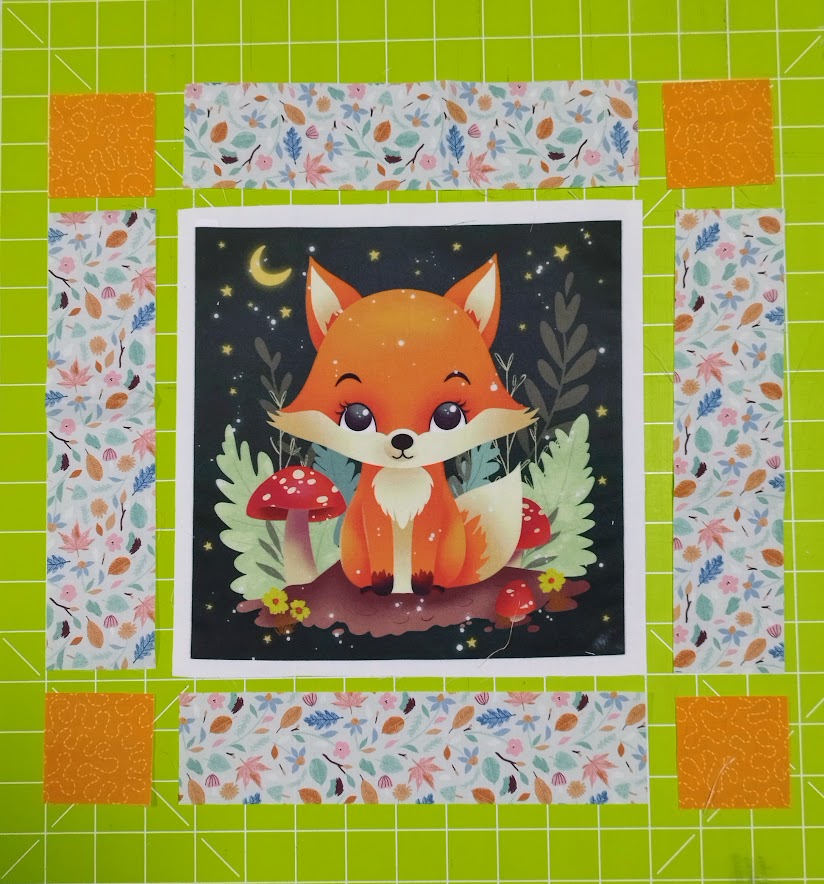 Le sac a gouter Renard -21- tuto couture La Boutik Creative de Rives