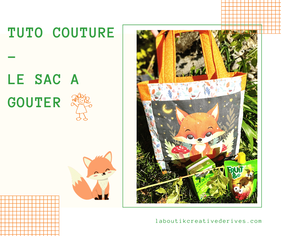 Sac Cabas Automnal Renard - Fourre-tout Femme Vert Multicolore