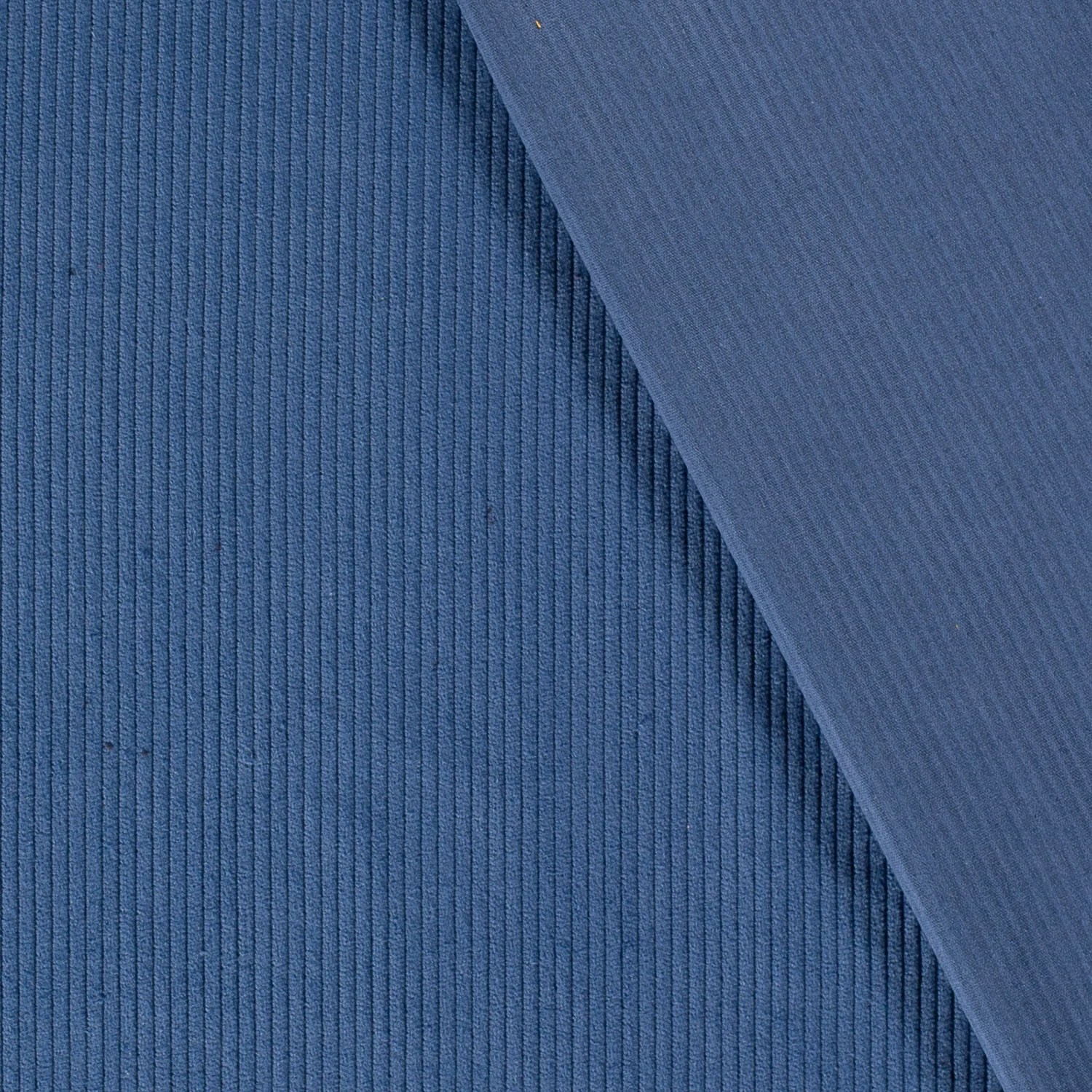Tissu velours grosses cotes - Indigo-2- La Boutik Creative de Rives