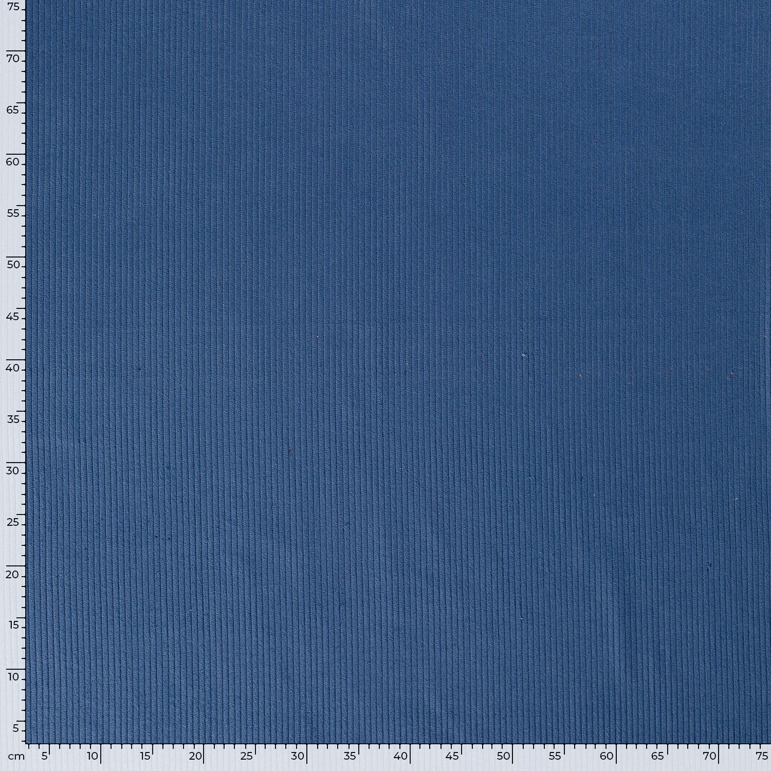 Tissu velours grosses cotes - Indigo-3- La Boutik Creative de Rives