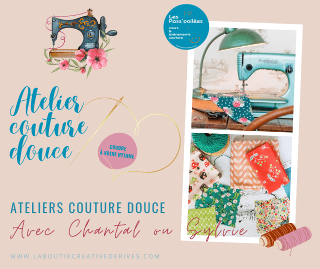 Ateliers couture douce 2023 à La Boutik Creative de Rives