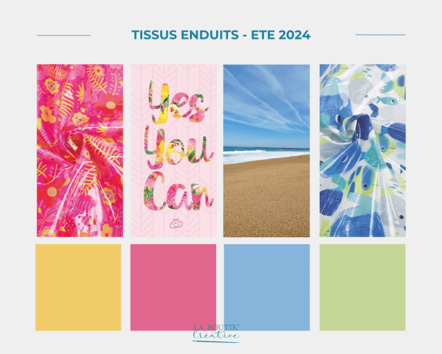 TISSUS ENDUITS 2024 - LA BOUTIK CREATIVE
