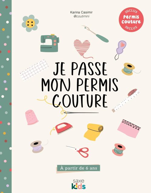 Je passe mon permis couture - couv- La Boutik Creative de Rives 38