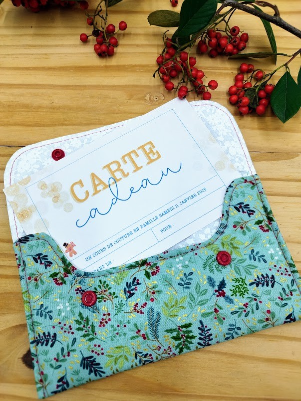 Cheque Cadeau Atelier couture enfant - La Boutik' Creative de Rives