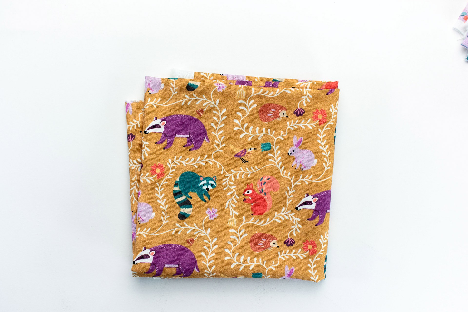 Tissu Dashwood Wild Folk 2540 Cute Critters - 3 - La Boutik Creative de Rives