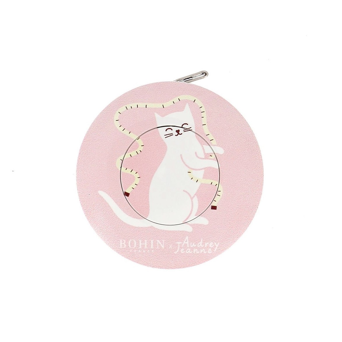 Centimètre Bohin -Audrey Jeanne - chat - 150cm -La Boutik Creative de Rives