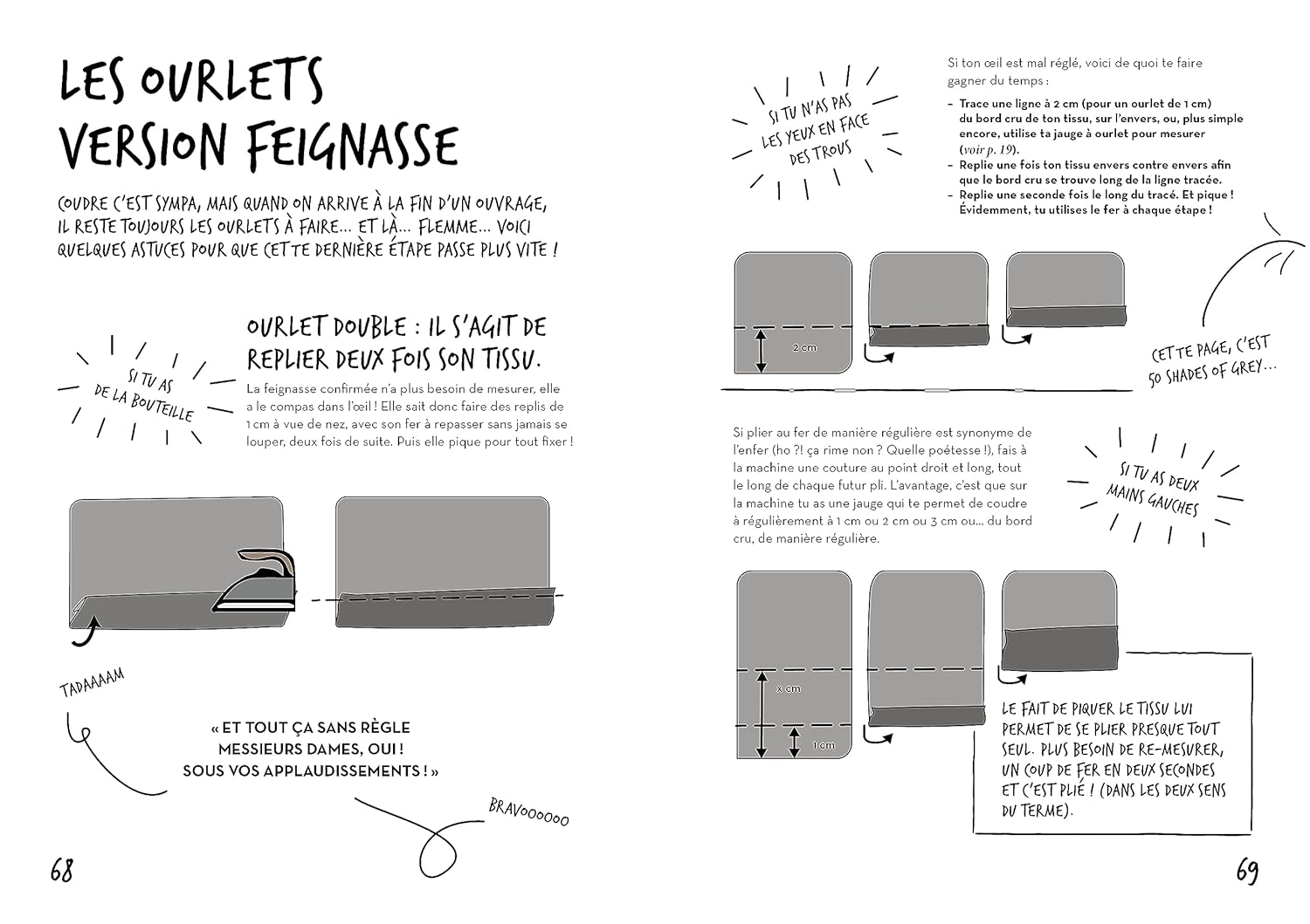 La couture des feignasses - P68 P69 - La Boutik Creative de Rives