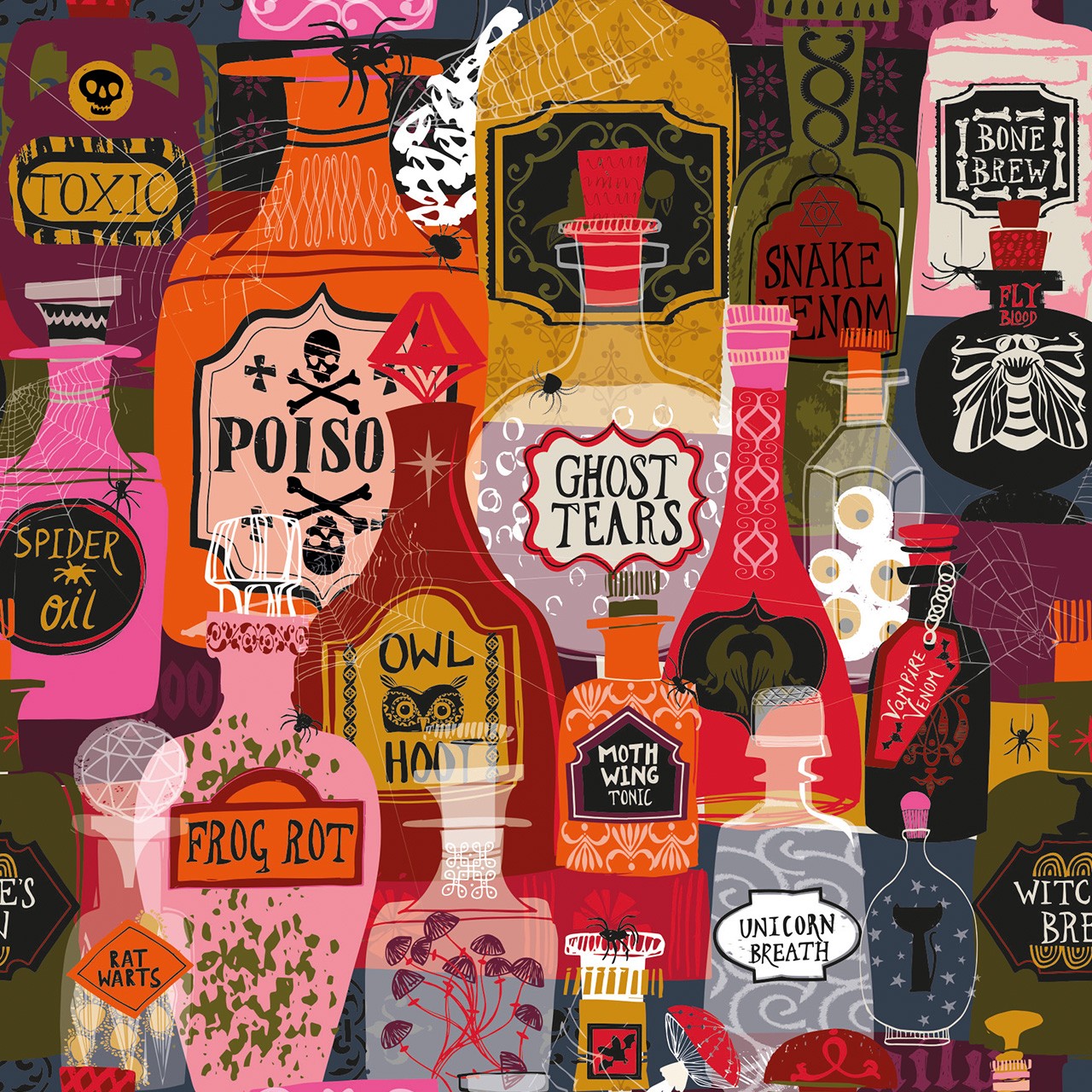 Tissu Dashwood Studio WITCH2607 - La Boutik Creative de Rives
