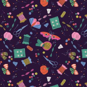 Tissu Dashwood Butterflies bobbins