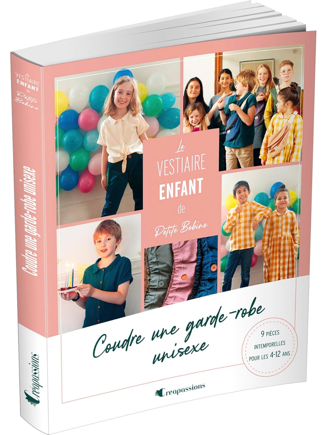 Le vestiaire enfant de Petite Bobine - livre couture - La Boutik Creative de Rives