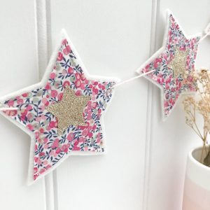 Guirlande étoiles de Noël - Epingle Pinterest