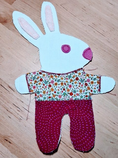 Juliette le lapin - Tuto couture La Boutik Creative de Rives - 37